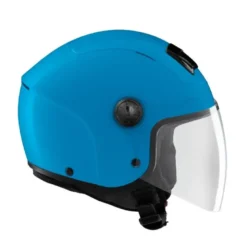 Casco Demi-jet Bambino Tucano Urbano El'Kid Blu Chiaro Opaco