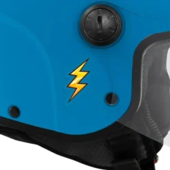 Casco Demi-jet Bambino Tucano Urbano El'Kid Blu Chiaro Opaco
