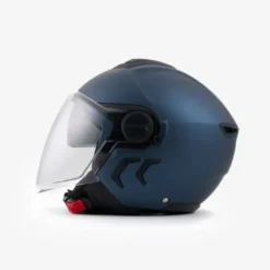 Casco Demi Jet Blauer DJ-01 Monochrome Blu Opaco