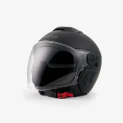 Casco Demi Jet Blauer DJ-01 Monochrome Nero Opaco