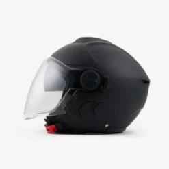 Casco Demi Jet Blauer DJ-01 Monochrome Nero Opaco