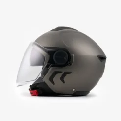 Casco Demi Jet Blauer DJ-01 Monochrome Titanio Opaco