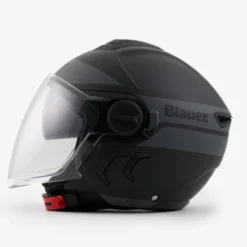 Casco Demi Jet Blauer DJ-01 Nero Opaco