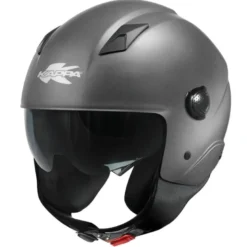 Casco Demi-Jet Kappa KV58 Basic Titanio Opaco