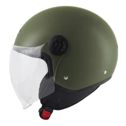 Casco Demi-Jet Kappa KV59 Basic Verde Militare Opaco