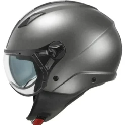 Casco Demi-Jet Kappa KV57 Striker Titanio Opaco Nero