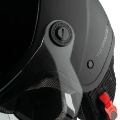 Casco Demi-jet Tucano Urbano El'Pop Grigio Carbone Opaco