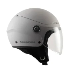 Casco Demi-jet Tucano Urbano El'Pop Light Grey Opaco