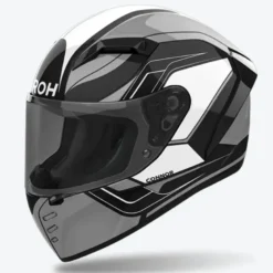 Casco Integrale Airoh Connor CND17 Dunk Nero Lucido