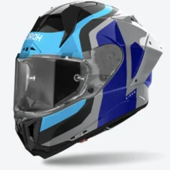 Casco Integrale Airoh Gp800 Competition Blu Lucido