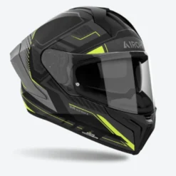 Casco Integrale Airoh Matryx Rocket Giallo Opaco