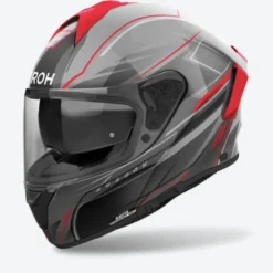 Casco Integrale Airoh Spark 2 Shadow Rosso Lucido