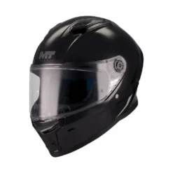 Casco Integrale Bambino Mt Helmets Ff126 Stinger 2 A1 Pure Nero Opaco