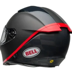 Casco Integrale Bell Lithium Mips 2025 Hartluck Nero Opaco Rosso