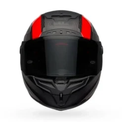 Casco Integrale Bell Race Star Flex DLX Tantrum2 Rosso Nero Opaco Lucido