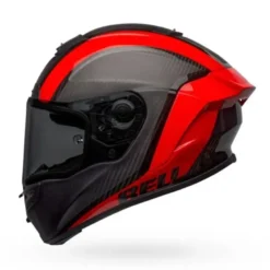 Casco Integrale Bell Race Star Flex DLX Tantrum2 Rosso Nero Opaco Lucido