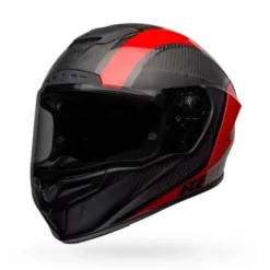 Casco Integrale Bell Race Star Flex DLX Tantrum2 Rosso Nero Opaco Lucido