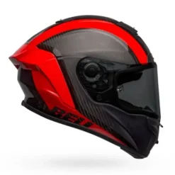 Casco Integrale Bell Race Star Flex DLX Tantrum2 Rosso Nero Opaco Lucido