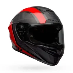 Casco Integrale Bell Race Star Flex DLX Tantrum2 Rosso Nero Opaco Lucido