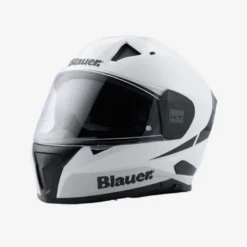 Casco Integrale Blauer NF01 Naca Grafica A Bianco