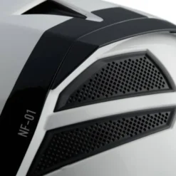 Casco Integrale Blauer NF01 Naca Grafica A Bianco