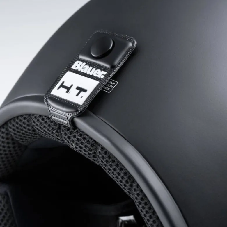 Casco Integrale Blauer 80s Titanio Opaco