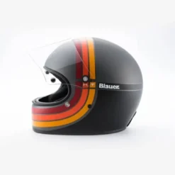 Casco Integrale Blauer 80s Titanio Opaco