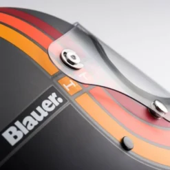 Casco Integrale Blauer 80s Titanio Opaco