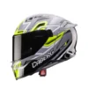 Casco Integrale Caberg Avalon X Brama Grigio Giallo Fluo Nero