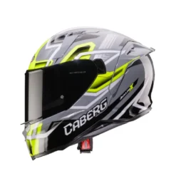 Casco Integrale Caberg Avalon X Brama Grigio Giallo Fluo Nero