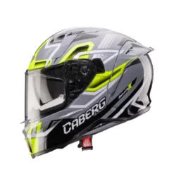 Casco Integrale Caberg Avalon X Brama Grigio Giallo Fluo Nero