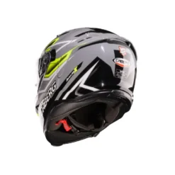 Casco Integrale Caberg Avalon X Brama Grigio Giallo Fluo Nero