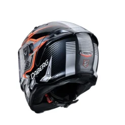 Casco Integrale Caberg Avalon X Gurkha Nero Grigio Arancio Fluo