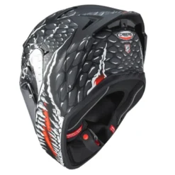 Casco Integrale Caberg Drift Evo II Crok Nero Opaco Antracite Rosso