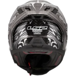 Casco Integrale Carbonio LS2 FF807 Dragon  Enthum Silver