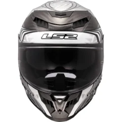 Casco Integrale Carbonio LS2 FF807 Dragon  Enthum Silver