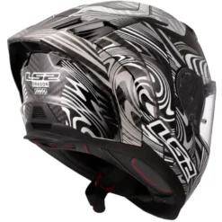 Casco Integrale Carbonio LS2 FF807 Dragon  Enthum Silver