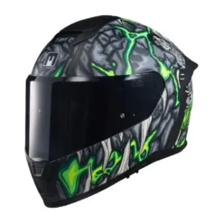 Casco Integrale Carbonio MPH Tiger C Carbon Alien Verde Fluo