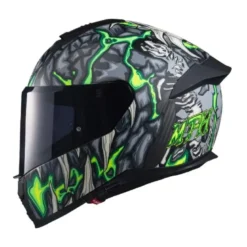 Casco Integrale Carbonio MPH Tiger C Carbon Alien Verde Fluo