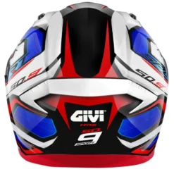 Casco Integrale Givi 50.9 Atomic Bianco Blu Rosso