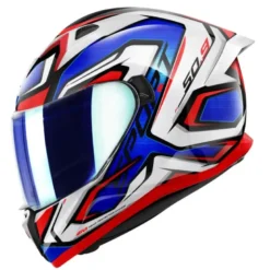 Casco Integrale Givi 50.9 Atomic Bianco Blu Rosso