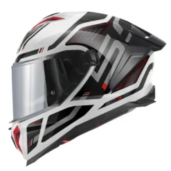 Casco Integrale Givi 50.3 Quasar Bianco Nero Rosso Lucido
