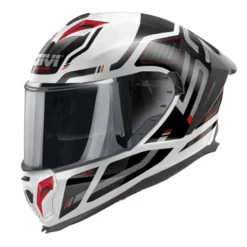 Casco Integrale Givi 50.3 Quasar Bianco Nero Rosso Lucido