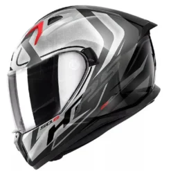 Casco Integrale Givi 50.8 Racer Nero Opaco Titanio Argento