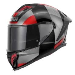 Casco Integrale Givi 50.3 Vision Nero Titanio Rosso Lucido