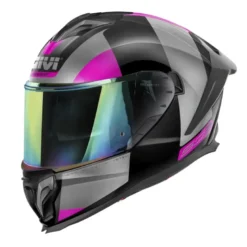 Casco Integrale Givi 50.3 Vision Nero Titanio Viola Lucido