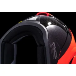 Casco Integrale Icon Airform Counterstrike Mips Rosso