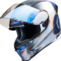 Casco Integrale Icon Airframe Pro Reentry Silver