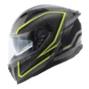 Casco Integrale Kappa KV52 Kronos Titanio Nero Giallo
