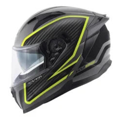 Casco Integrale Kappa KV52 Kronos Titanio Nero Giallo